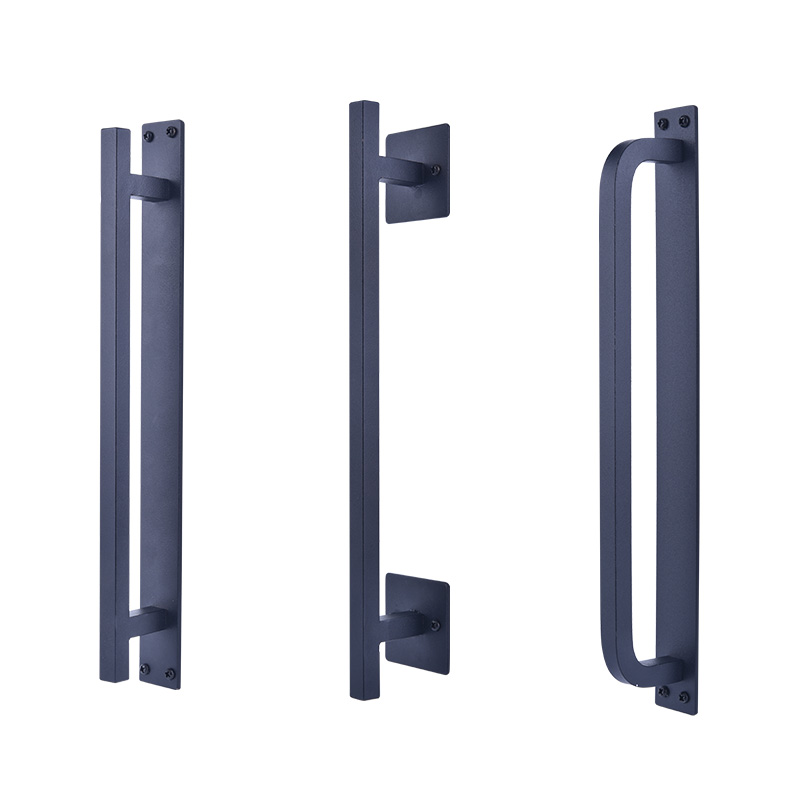 Black Powder Coat Finning Stodola dveří